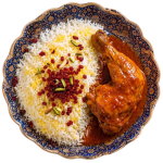 زرشک پلو با مرغ